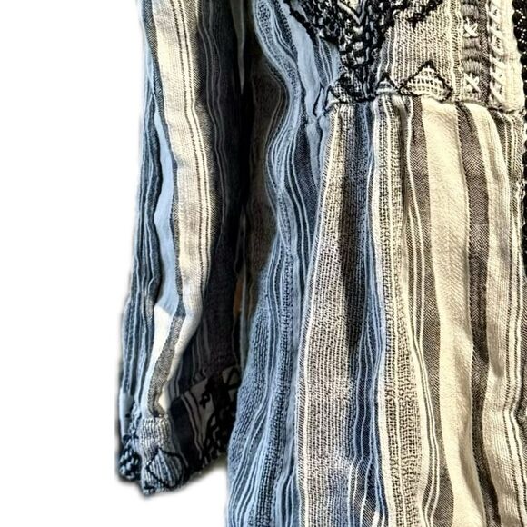 Lucky brand, live in love Womens XS open front tie cardigan - Picture 5 of 6